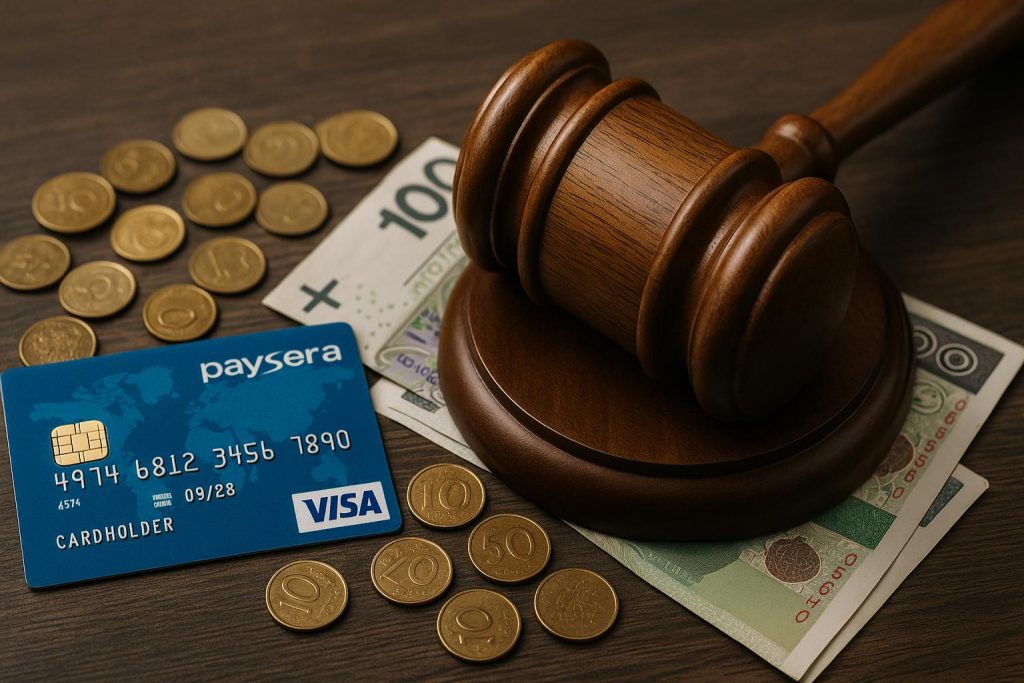 Paysera und der Gerichtsvollzieher – sind die Gelder sicher?